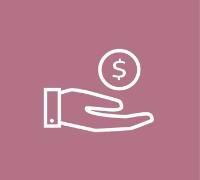 Ilustración decorativa de dinero 